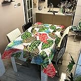 Csuper Rosa Digital Bedruckte Tischdecke Home Fashion Cartoon Tier Polyester Tischdecke Hoteltisch Outdoor-Picknick