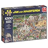 Jumbo Puzzles 335015 JUMBO Puzzle 01491 Der Tiergarten, Jan van Haasteren, 1000 T