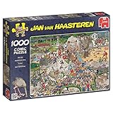 Jumbo Puzzles 335015 JUMBO Puzzle 01491 Der Tiergarten, Jan van Haasteren, 1000 T