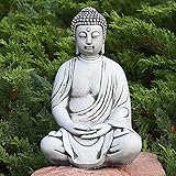 Buddha Figur Garten groß sitzend Dekofigur Buddha S