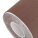 Bruststraffungsband, 5 M x 6 cm BH-Klebeband zum Verhindern des Durchhängens für trägerlose Kleider(Braun)