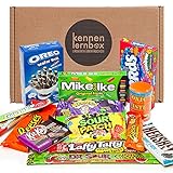 USA Jumbo Box | Kennenlernbox mit 14 beliebten Süßigkeiten aus Amerika | Geschenkidee für besondere Anlässe wie Geburtstag