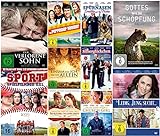 Die christliche Glauben Spielfilm - Sammlung - 14 ausgewählte Glaubensfilme mit viel Botschaft - Herz und Liebe [12 DVDs]