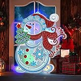DIY Diamond Painting Hängelampe mit Lichterkette Weihnachten Nachtlicht Home Dekorationen Innen Ornamente S