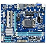 WSDSB Passend für Gigabyte GA-H55M-S2 Desktop-Motherboard H55 Sockel passend für LGA 1156 I3 I5 I7 DDR3 8G Micro-ATX Mainboard H55M-S2 PC Gaming Motherb