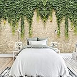 XHXI 3D Stereo Virginia Creeper Ziegel Wand Malerei Moderne Einfache Wohnzimmer TV Sofa Schlafzimmer Wohnkultur Fotopapi Wandbild fototapete 3d Tapete effekt Vlies wandbild Schlafzimmer-300cm×210