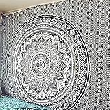 Indische Mandala Tapisserie Wandbehang Raumdekoration Decke Böhmische Isomatte Tapisserie Hintergrund Tuch A6 73x95