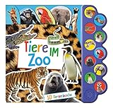 Soundbuch Tiere im Zoo: Soundleitste mit 10 Tierg