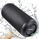 DOCKIN® D Tube Bluetooth Lautsprecher wasserdicht (IPX6) - Satter 3D Stereo Sound & kräftiger Bass - Bluetooth Musikbox kabellos & tragbar - Lautsprecherbox auch als Outdoor Speaker Box