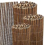 Sol Royal Balkon Sichtschutz Natur Weidenmatte 160x500cm (HxB) SolVision W79 Balkonsichtschutz Weide – Balkon Windschutz als Balkonverkleidung Holz Weidenzaun Sichtschutz G