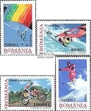 Prophila Collection Rumänien 5760-5763 (kompl.Ausg.) 2003 Extremsportarten (Briefmarken für Sammler) Straßenverk