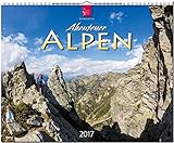 ABENTEUER ALPEN - Original Stürtz-Kalender 2017 - Großformat-Kalender 60 x 48