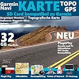 ★Bolivien Bolivia Topo GPS Karte GB microSD Card für Garmin Navi, PC & MAC für Garmin Navigationsgeräte Navigationssoftware ★ ORIGINAL von STILTEC ©