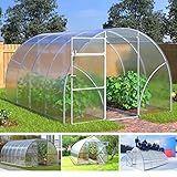 gazebiprofessionali.com Gewächshaus Tunnel 3 x 4 m Polycarbonat 4 mm Volcan von Serrashop, modulares Gewächshaus für Garten, Garten,