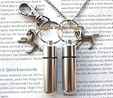 Halskette mit Pferdeurnen-Anhänger und Schlüsselanhänger, Schmuck für Pferde, Cremains-Asche-Halskette, Schmuck, Erinnerungsschmuck