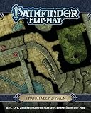 Pathfinder Flip Mat: Thornkeep Dungeon 2-Pack