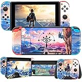 DLseego Skin Sticker Kompatibel mit Switch, Protector Wrap Cover Decoration Decal Full Set Faceplates Aufkleber for Switch Console - The Legend of Z