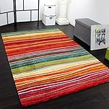 Paco Home Teppich Modern Splash Designer Teppich Bunt Streifen Model Neu OVP, Grösse:160x230