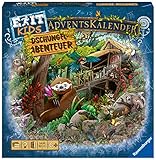 Ravensburger 18957 - EXIT Adventskalender kids - Dschungel-Abenteuer - 24 Rätsel für EXIT-Begeisterte ab 6 J