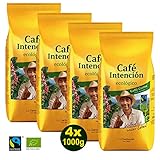 Darboven Café Crema Bio Fairtrade Bohnen 4x1kg