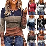 Moderne Pullover Damen Making The Cut Fashion weißes Shirt Oversize Damen Basic Shirt Damen v Ausschnitt Batik Pullover Shirt Langarm Damen weiß Shirtkleider Damen Langarm Frauen H