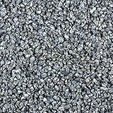 Zierkies 25 kg 5-8 mm Granit Splitt Hellgrau Aquarium Garten Weg Kies Steintepp