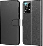 AURSTORE Samsung A52 Hülle, Handyhülle für Samsung Galaxy A52s Hülle Premium PU Leder Tasche Flip Case Schutzhülle Kompatibel Mit Samsung A52 5G/4G/A52S 5G Hülle (Schwarz)