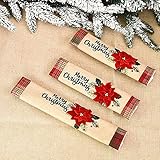 WYDM 3 x Weihnachtskühlschranktürgriffabdeckungen für Küche Kühlschrank Mikrowelle Spülmaschine Dekoration Weihnachtsfeierbedarf (3 Stück)