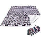 KingCamp XXL Picknickdecke Decke Fleecedecke 300 * 300CM wasserdicht Ultraleicht Campingdecke für Picknick Camping Park F