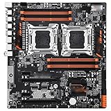 Motherboard Fit for Intel Dual CPU LGA2011 Xeon E5 DDR3 HUANANZHI X79 Dual 8D X79 1333/1600/1866 MHz 256GB M.2 NVME SATA3