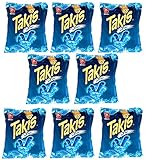 Takis Blue Heat, Hot Chili Pepper Tortilla-Chips, 113 ml, 8 Stück