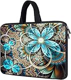Laptoptasche für Lenovo IdeaPad 3 17, ThinkPad P17 P70 P71 P72, HP Envy 17 17t 17z, Dell Inspiron 17 3793, MSI GF75 GL75 GE75 GS75 43,9 cm (17,3 Zoll) Notebook-Tragetasche, Minzblü