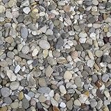 Jawoll 25 kg Buntkies 20-40 mm Körnung Zierkies Gartenkies Teichkies Waschkies Rheinkies Zen Garten Deko Wegkies Wegsteine Gartenweg