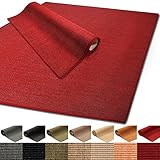 Floordirekt 100% reines Sisal | Sisalteppich vielen Größen (Rot, 160 x 230 cm)
