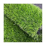 YNFNGXU Grünes Künstliches Gras Turf-Matte, Gefälschter Gras-Teppich-rasenlandschaft Im Freien-Teppich, 0.78-Zoll-Haufen-höhengummi Mit Entwässerungslöcher(Size:20mm Grass height-2mx6m)