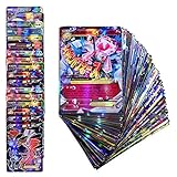 KENANLAN Karten für Pokemon, 100 Stück Set mit 100 GX Pokemon Karten GX Sammelkarten (20 GX+20 Mega+1 Energy+59 EX Arts)