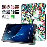 Hülle für Samsung Galaxy Tab A 10.1 SM-T580 T585 Zoll Schutzhülle Etui Tablet Tasche Smart Cover T580N T585N NEU