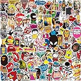 Aufkleber Pack [150-PCS], Q-Window Graffiti Decal Vinyl Stickers für Koffer Laptop Skateboard Kinder Auto Motorrad Fahrrad Snowboard IPhone Xbox One Nintendo Bomb Comic Aufkleber Sticker W