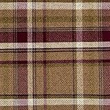 McAlister Textiles Heritage | Stoff als Meterware im Tartan-Muster kariert in Maulbeere Violett 140cm Breite | Per halber Meter | gewebtes Muster Schottenk