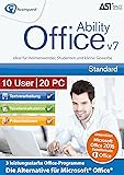 Ability Office 7 - Small Business Lizenz für 10 Benutzer und bis zu 20 PC! Microsoft 10|8|7|Vista [Download]