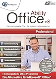 Ability Office 8 Professional - Die leistungsstarke Office-Alternative ohne Abo! Für Win 10|8|7 [Online Code]